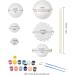 Pllieay Solar System Model Kit- 14 Foam Spheres, 12 Bamboo Sticks, 12 Pigments, 2 Brushes- School Science Projects - Buy Online on GoSupps.com