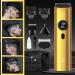 Sejoy Beard Trimmer & Grooming Kit for Men - Cordless Waterproof USB Rechargeable Hair Clippers & Nose Hair Trimmer with LED Display - All-in-One Gold Set - Buy Online on GoSupps.com