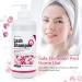 Lunamoon Eyelash Shampoo 1L | Gentle Foam Cleanser for Eyelash Extensions | Makeup Remover & Eyelid Care | Rose Scented Eyelash Foam - Buy Online on GoSupps.com