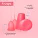 Enna Cycle EASY Size L - 2 Menstrual Cups with Sterilizer & Transport Box | Eco-Friendly & Comfort-Enhanced Design - Buy Online on GoSupps.com