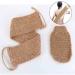 Bath Sponge Jute Bath Towel Shower Towel Back Body Exfoliation with Shower Scrubber Sponges Bath (Color : A) - Buy Online on GoSupps.com