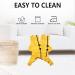 Buy Geyecete Reflective Waterproof Rain Coat for Dogs - Four Legs Elastic Fit Hole for Dishes Yellow - Ideal for Large Medium & Small Breeds - Buy Online on GoSupps.com