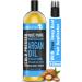Buy WishCare Premium Cold Pressed Castor Oil (200ml) & Pure Moroccan Argan Oil (100ml) - Best Quality Oils for Hair & Skin | International Shipping - Buy Online on GoSupps.com