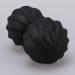 Lurrose Peanut Massage Ball - Double Ball TPE Relaxation & Yoga Roll for Shoulder Relief - Medium Black - Buy Online on GoSupps.com