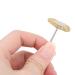 Premium T-Shaped Nail Drill Cleaning Brush - Brass Wire Head for Effective Manicure Tool | International Shipping - Buy Online on GoSupps.com