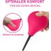 Enema for Intestinal Cleansing 224ML - Pink Butt Shower Irrigator for Men & Women | Intimate Anal & Vaginal Shower - Buy Online on GoSupps.com
