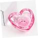 minkissy Nail Cup Glass Nail Art Cup Dappen Dish Cup Manicure Art Dish Crystal Nail Art Dappen Bowl Acrylic Nail Supplies Acrylic Nail Tools Jewelry Dish High Transparency Bracket Pink - Buy Online on GoSupps.com