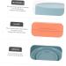 Amosfun 6 Pcs Boxes Soap Box Soap Dish Holder Portable Soap Holder Vessel Sinks Soap Container Bar Sinks Plastic Soap Case Holder Simple Soap Holder Cartoon Bar Counter Travel Outdoor Abs - Buy Online on GoSupps.com