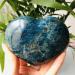 Natural Crystal Rough 6-7cm Natural Blue Apatite Polycrystalline Crystal Heart Decoration Crystal Stones