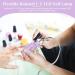 Saviland Mini Nail LED Lamp - Flexible & Rotatable USB Nail Dryer for Gel Polish - White - Buy Online on GoSupps.com