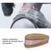 Safrol Neck Support Bandage | Soft Cervical Spine Tractor with PVC Belt - Ideal for Sleep - Brown - Buy Online on GoSupps.com
