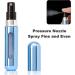 4PCS Refillable Perfume Atomizer Bottle Set - Portable Travel Mini Spray Bottles for Cologne Dispenser - Empty Perfume Spray Bottle with Bag - Buy Online on GoSupps.com