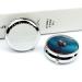Underwater Sea Lion Print Round Pill Box | 3 Compartment Decorative Metal Pill Organizer | Portable Pocket Medicine Case - Buy Online on GoSupps.com