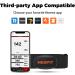 Moofit Bluetooth/ANT+ Heart Rate Monitor Chest Strap - Waterproof & Compatible with Peloton, Zwift, Rouvy, TRX, Strava, DDP Yoga - Buy Online on GoSupps.com