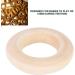 100 pcs 25mm Natural Wooden Baby Teething Rings - DIY Craft Accessories for Safe Teething - Buy Online on GoSupps.com