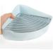 HANABASS Small Pet Ceramic Toilet Rabbit Litter Tray Chinchilla Potty Tray Rabbit Toilet Cat Toilet Ceramics 24x18.5cm Sky-blue - Buy Online on GoSupps.com