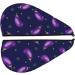 Eggplant Microfiber Hair Towel | Soft Super Absorbent Wrap for Women | Quick Dry Coral Velvet Cap for Long Curly & Thick Hair - Buy Online on GoSupps.com