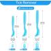 Tick Remover Set for Dogs & Cats - Fast & Safe Tick Removal Tool | Includes Tick Lever Hook & Pliers | Child & Pet Friendly - Navy Blue - Buy Online on GoSupps.com