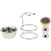 Premium Beard Shaving Set for Men - 3 Piece Kit with Brush Bowl & Safety Stand | Perfect Gift for Grooming - Buy Online on GoSupps.com
