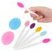 Mini Facial Cleansing Brush Set | Silicone Exfoliating Pore Cleaner for Smooth Skin - Buy Online on GoSupps.com