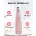 NEWDERMO 2-in-1 Microdermabrasion Machine for Facial - USB Rechargeable Diamond Device - Home Facial Treatment (Pink) - Buy Online on GoSupps.com