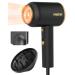 Hair Blow Dryer 1875W with Diffuser, Travel Ionic Hair Dryer, Constant Temperature Hair Care Without Damaging Hair, Black