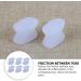 24 pcs Silicone Toe Spacers for Hallux Ectropion Calluses - Bunion Straightener Tools - Buy Online on GoSupps.com