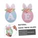 Warmhm Paper Easter Banner 3 Pcs Easter Flag Spring Baby Paper The Sign Easter Paper Bunting 17.5X10CMx3pcs Colorfulx3pcs - Buy Online on GoSupps.com