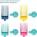Professional Extra Long Hair Clipper Guards Set for Wahl Clippers - Color Coded Replacement Combs - Sizes 1.25, 1.5, 1.75, & 2 (#10, 12, 14, 16) - Buy Online on GoSupps.com