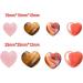 Crystal rough 1Pc Natural Heart Shaped Stone Rose Quartz Striped Agate Crystal Carved Love Gemstones 2 Sizes for Decoration Stone Generator (Color : Pink Size : 15x15x10mm) 15x15x10mm Pink - Buy Online on GoSupps.com
