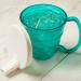 SP Ableware Ergo Mug with Extra Wide Handle and Bumpy Surface - Blue Translucent | 745740000 - Buy Online on GoSupps.com