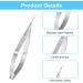 Professional Extra Fine Curved Cuticle Scissors for Precision Grooming - Eyebrow, Eyelash, and Nail Trimming Kit - Buy Online on GoSupps.com
