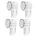 Toothbrush Head Covers for iO Toothbrush Heads  Protection Cover Suitable for Oral B Electric Toothbrush Head  iO Brush Head Covers for Travel&Home (4 pcs  transparecny) 4 Pcs Transparent Cover