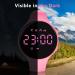 Flintronic Pedometer Clock - Digital Fitness Watch for Kids | No Bluetooth Pink Running Tracker - Buy Online on GoSupps.com
