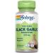 SOLARAY Fermented Black Garlic 500mg - Immune, Circulatory & Cardiovascular Support | 50 VegCaps - Buy Online on GoSupps.com