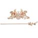 Soimiss Golden Hair Clip | Chinese Hairpin & Knot Stick | Bridal Phoenix Crown Hair Accessory - Shop Internationally! - Buy Online on GoSupps.com
