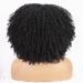 AISI HAIR 14 inch Afro Curly Black Wig with Bangs - Synthetic Glueless Kinky Curly Hair Wig for Black Women - Buy Online on GoSupps.com