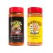 Meat Church BBQ Rub Combo: Honey Hog (14 oz) and The Gospel (14 oz) BBQ Rub and Seasoning for Meat and Vegetables, Gluten Free, One Bottle of Each