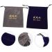 WOONEKY 2pcs Storage Bag Multipurpose Organizing Pouches Curl Multifunctional Bag Flocking Cloth - Buy Online on GoSupps.com