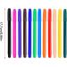 Edible Food Pens 12-Colors Edible Food Colouring Pens Single Tip Design Edible Coloring Pens Food Coloring Markers for Cakes Cookies Fondant Desserts Easter Eggs - Buy Online on GoSupps.com