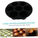 4 Pcs Silicone Cake Cup Airfryer Air Fryer Silicone Molds 7 Holes Muffin Molds Muffin Cake Cups Muffin Baking Cup Cake Mould Kitchen Baking Molds Cake Mold Popsicle 17.7X17.7X4CMx2pcs Blackx2pcs - Buy Online on GoSupps.com
