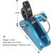 S.E.PEAK 15kN Rope Grab CE Certified Fall Arrestor Ascender | Self-Locking Belay Device for Rock Climbing & Tree Arborist | Blue, Fit for 11-13mm Rope - Buy Online on GoSupps.com