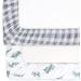 Peanutshell Fitted Pack n Play Mini Crib Sheets | Unisex 2 Pack Set Farmhouse Floral Grey Plaid | Baby Boys Girls - Buy Online on GoSupps.com