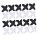 Pretyzoom 20 pairs of nose pads for silicone-nose pads. Glasses air cushions replaceable nose cushions replacement of the silicone nose pads clear glasses pads raise pebbles
