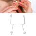 Sound hoses 1 pair of post-ear listener Sound hoses of Transparent Silicone-Slim and Slim Schallen Hose Hearing mud sound tub