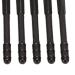 Portable Stick Ear Pick - Black Plastic - 100pcs - Ideal for Baby and Travel - Buy Online on GoSupps.com