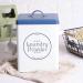Luzhengyang Laundry Powder Detergent Container Tin Box 9 x 6 x 7 Inches Storage up to 11lb/ 5kg - Buy Online on GoSupps.com