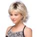 Shop Human Hair Wigs for Women - Fluffy Short Curly Blonde Wig for Everyday Use | Perfect for Middle-Aged & Older Women - Buy Online on GoSupps.com