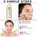 LUXURY MICELLAR EYE & FACE MAKE-UP REMOVER WITH 24K MOLECULAR GOLD - Buy Online on GoSupps.com