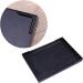 Reptile Food and Water Bowl-Large Reptile Water Dish Also Fit for Bath- Shallow Water Dish for Reptiles- Large Size (Black) Size 1 - Buy Online on GoSupps.com